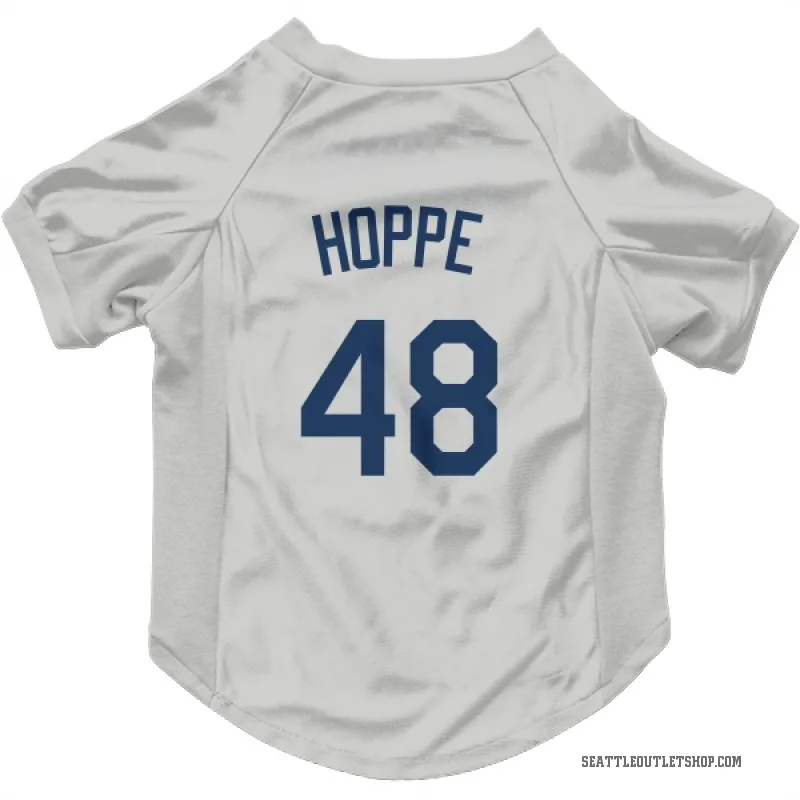 Alex Hoppe  Gray Seattle Mariners  Cat & Dog Pet Jersey