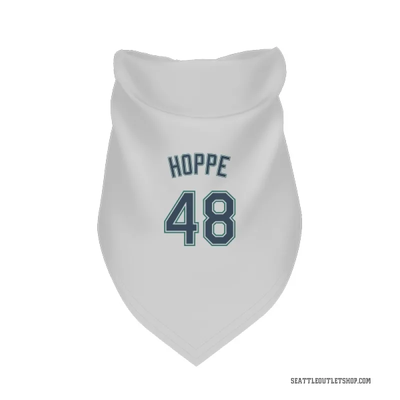 Alex Hoppe  White Seattle Mariners  Cat & Dog Pet Bandana