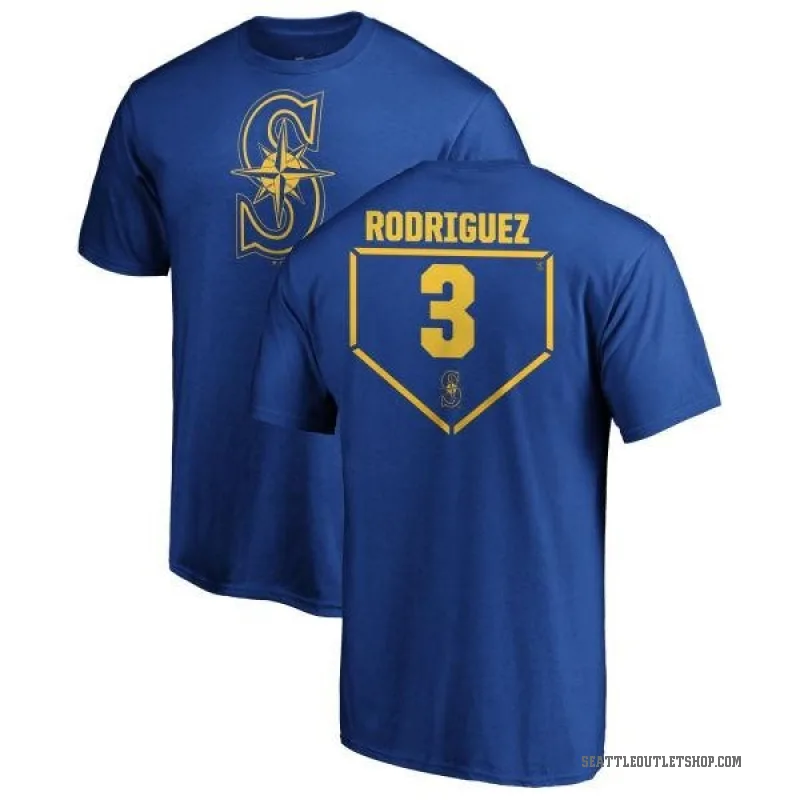 Alex Rodriguez Youth Royal Seattle Mariners RBI T-Shirt -