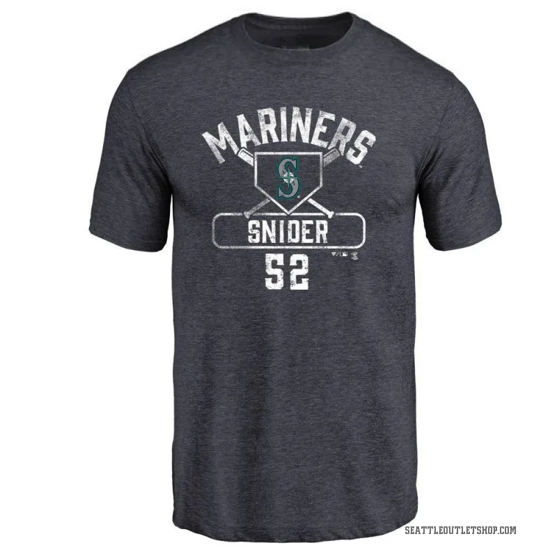Collin Snider Youth Navy Seattle Mariners Base Runner T-Shirt -