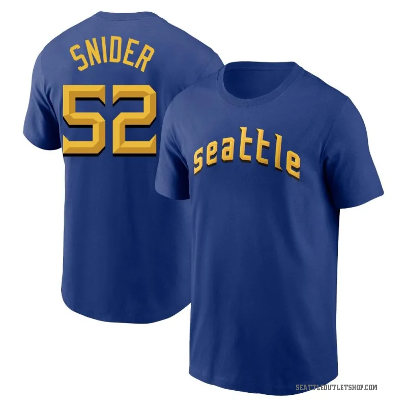 Collin Snider Youth Royal Seattle Mariners 2023 City Connect T-Shirt