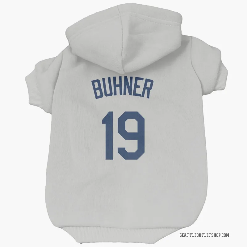 Jay Buhner  Gray Seattle Mariners  Cat & Dog Pet Hoodie