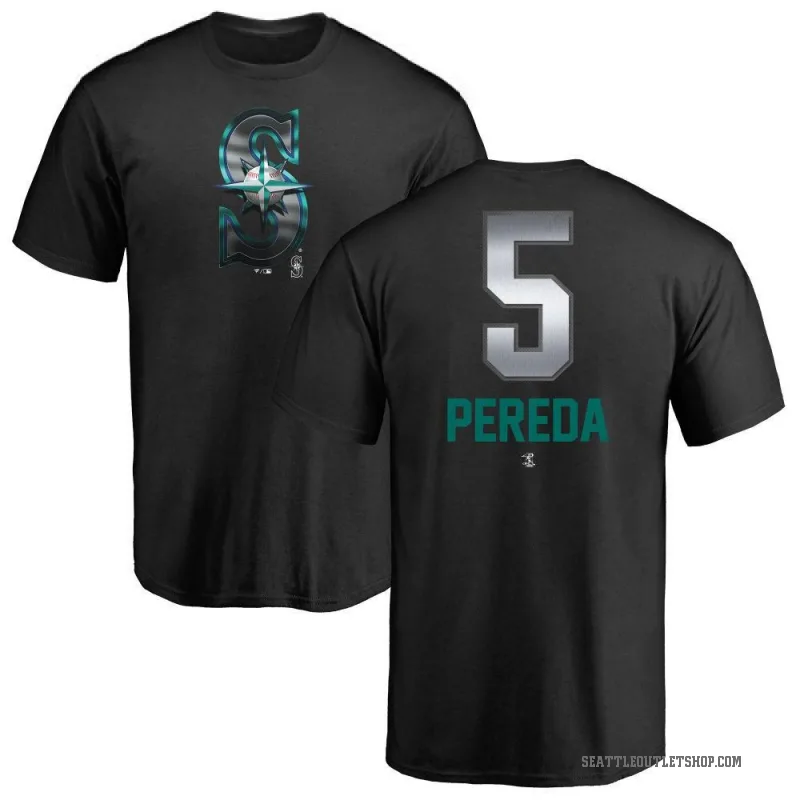 Jhonny Pereda Men's Black Seattle Mariners Midnight Mascot T-Shirt -