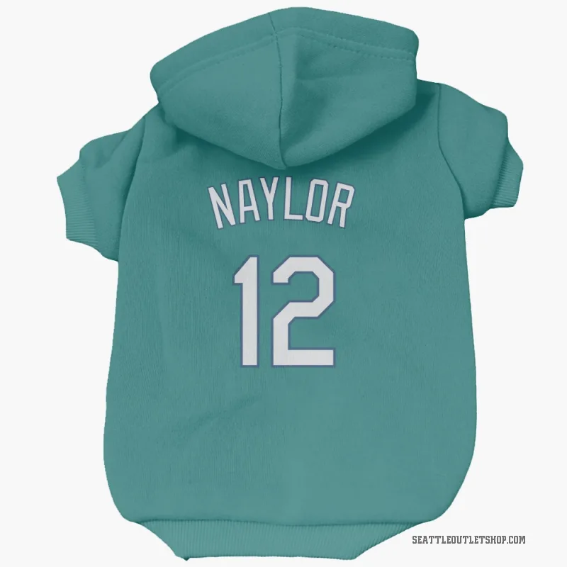 Josh Naylor  Green Seattle Mariners  Cat & Dog Pet Hoodie