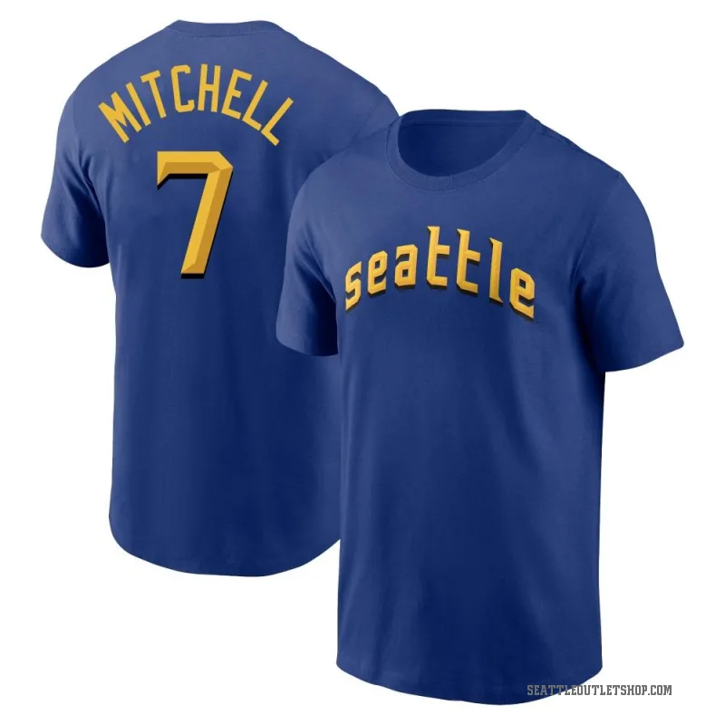 Kevin Mitchell Men's Royal Seattle Mariners 2023 City Connect T-Shirt