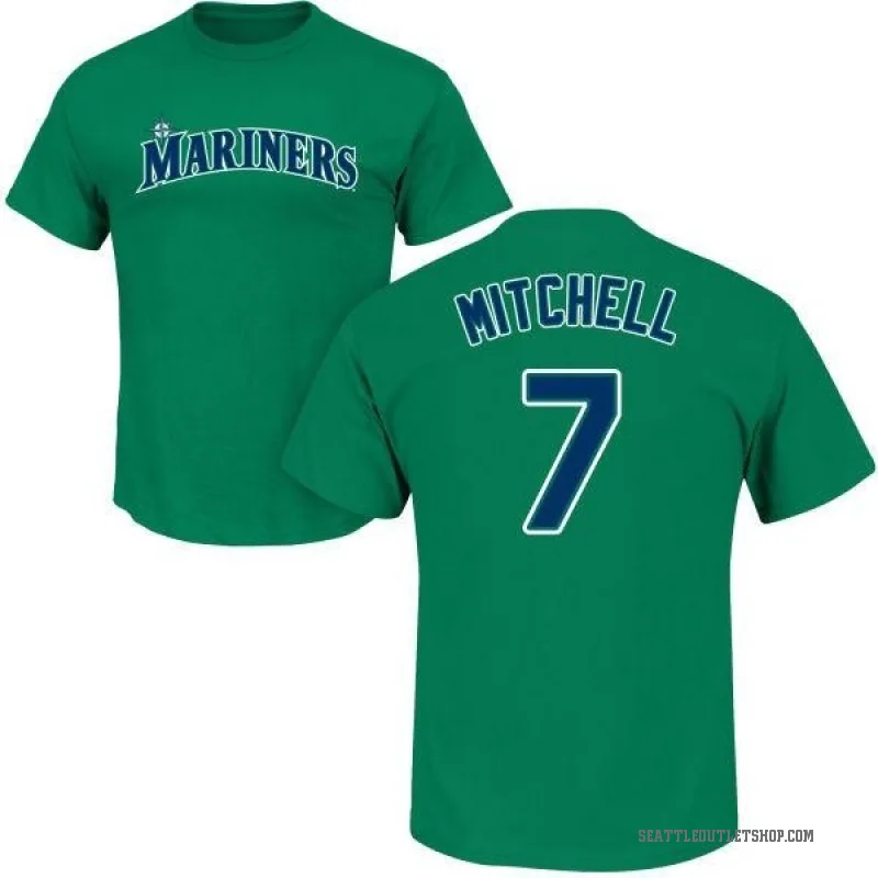 Kevin Mitchell Youth Green Seattle Mariners Roster T-Shirt -