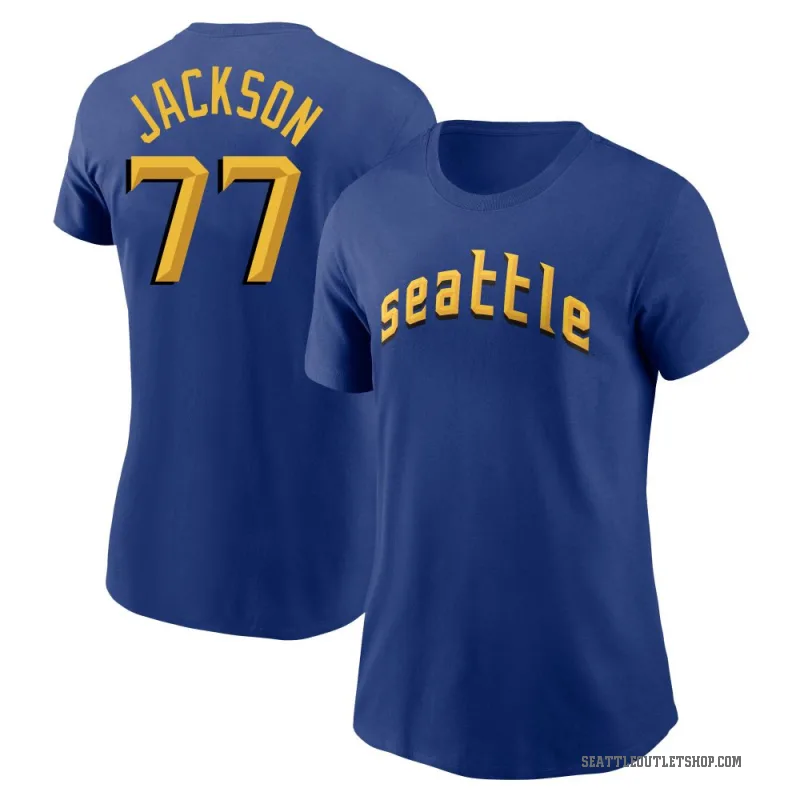 Luke Jackson Women's Royal Seattle Mariners 2023 City Connect T-Shirt
