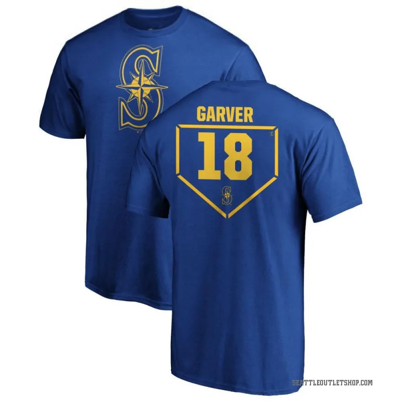 Mitch Garver Youth Royal Seattle Mariners RBI T-Shirt -