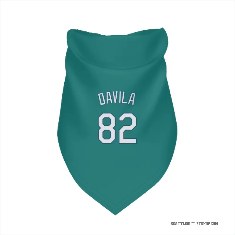Nick Davila  Green Seattle Mariners  Cat & Dog Pet Bandana