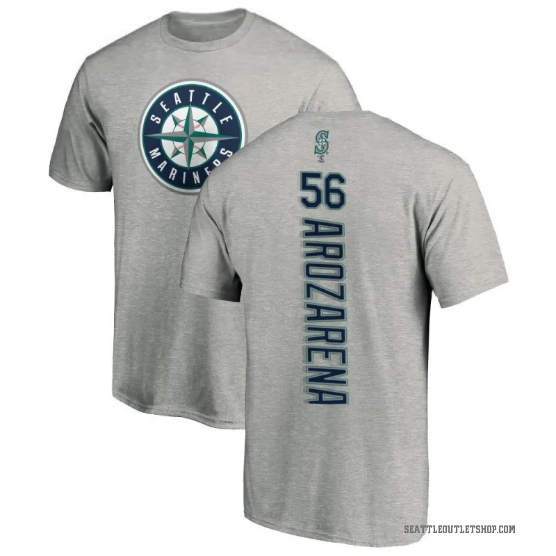 Randy Arozarena Youth Ash Seattle Mariners Backer T-Shirt -