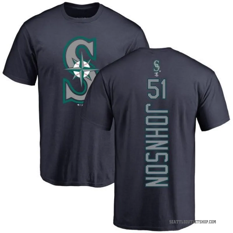 Randy Johnson Youth Navy Seattle Mariners Backer T-Shirt -