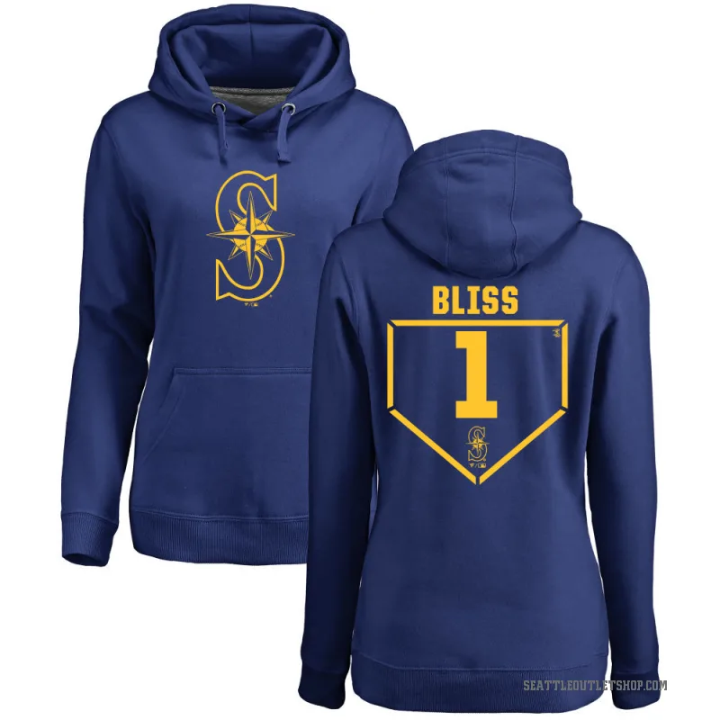 Ryan Bliss Women's Royal Seattle Mariners Branded RBI Pullover Hoodie -