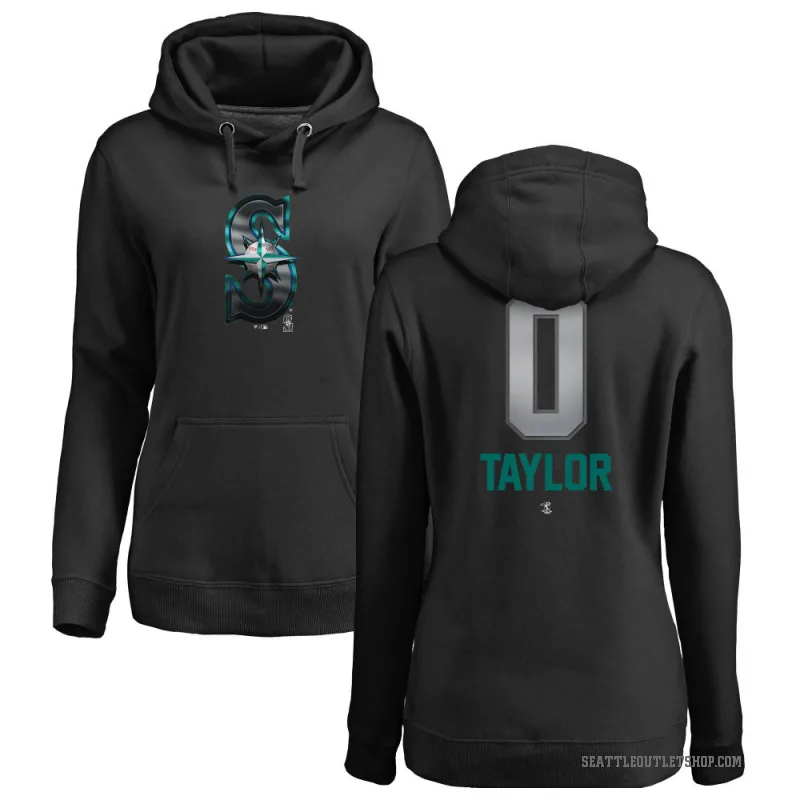 Samad Taylor Women's Black Seattle Mariners Branded Midnight Mascot Pullover Hoodie -